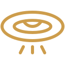 Colored Ceiling Lamp